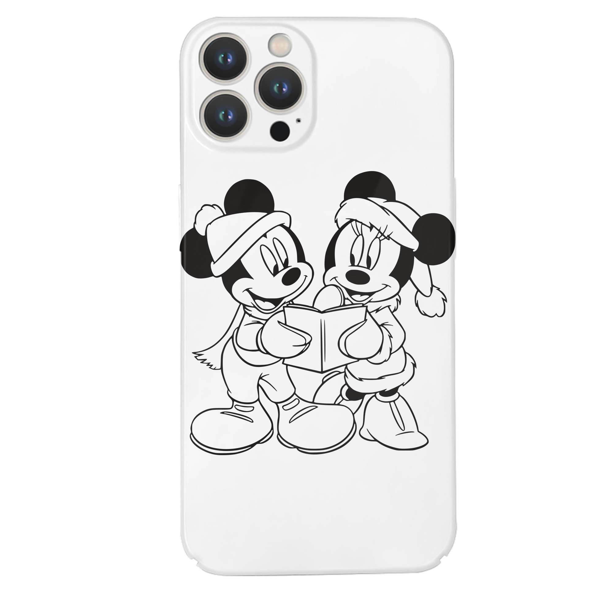 （画像用） ミッキーマウス Mickey Mouse 【iPhone 14シリーズ対応】ハードケース